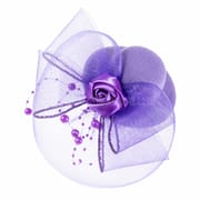 Small Topper Headwear Cheongsam Accessories Bridal Hair Accessories Topper Hat Accessories Hairband Hairpin Retro French Cross-border Amazon