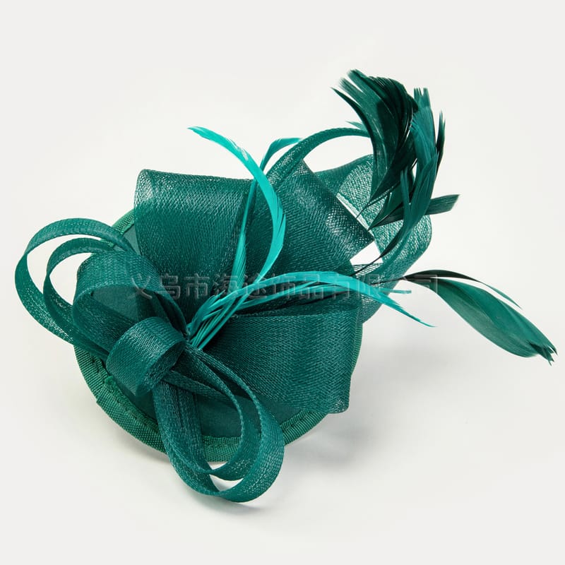 Noble Luxury Segment Elegant Retro Palace Black Dinner Bridal Hat Jewelry Ball Hairpin Jewelry