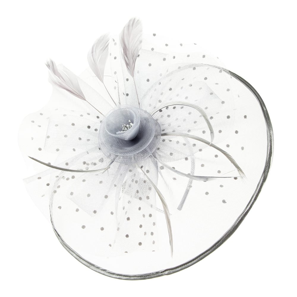 Vintage Veil Headwear Bride's Headwear Hair Accessories Feather Face Covering Hairpin Veil Small Topper Mesh Feather Headwear