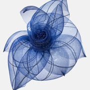 Feather Hat Band for Cowboy Hats - Women’s Derby Accessory 2025 Horse Racing Fascinator with Mesh Veil Tea Party Church Headpiece