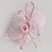 European and American Taro color medium net top hat bride Photo headdress gauze feather top hat banquet temperament all-match top hat