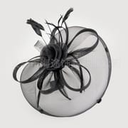 British socialite cheongsam black top hat headband performance headdress vintage bridal headband hair accessories source factory wholesale