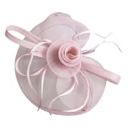 European and American Taro color medium net top hat bride Photo headdress gauze feather top hat banquet temperament all-match top hat