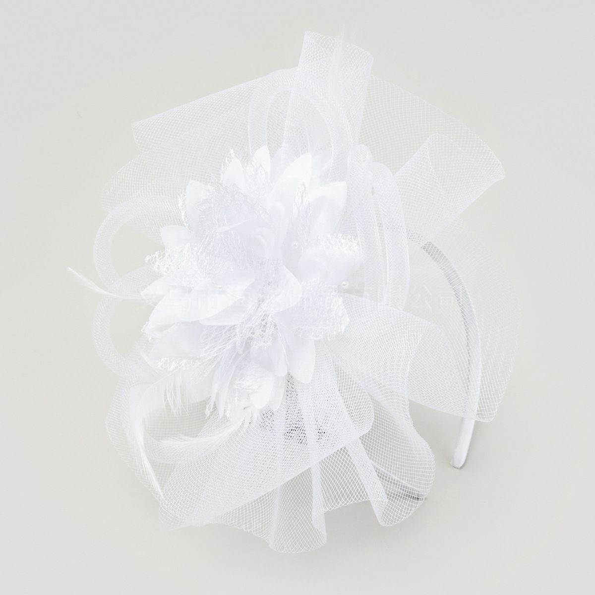 New British Vintage Gift Hat Mesh Bridal Headdress Hairpin Hairband Ladies Dinner Dress Matching Accessories