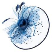 Vintage Veil Headwear Bride's Headwear Hair Accessories Feather Face Covering Hairpin Veil Small Topper Mesh Feather Headwear