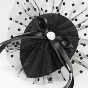 European and American Bride Mesh Top Hat Female Fashion Elegant Performance Small Top Hat Female Banquet Party Dinner Top Hat Spot