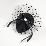European and American Bride Mesh Top Hat Female Fashion Elegant Performance Small Top Hat Female Banquet Party Dinner Top Hat Spot