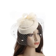 Amazon European and American ins pressure strip headdress small gauze hat stage performance exaggerated shooting props mesh adult hat