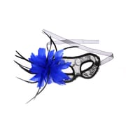 Shake the sound of the net red with the mesh mask stall supply lace princess mask ladies feather wrapping mask wholesale