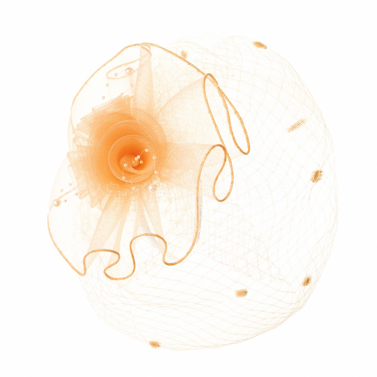Cross-border bridal gauze headdress veil hair accessories wedding fashion cross-border supply feather hat hairband hair clip