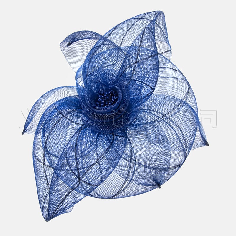 New boutique European and American flower mesh hair accessories bridal headdress Flower Ball party photo veil headdress Amazon