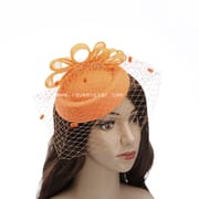 Amazon European and American ins pressure strip headdress small gauze hat stage performance exaggerated shooting props mesh adult hat
