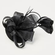 Noble Luxury Segment Elegant Retro Palace Black Dinner Bridal Hat Jewelry Ball Hairpin Jewelry