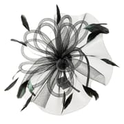 Bridal Veil Hair Accessories Wedding Topper Head Flower Photo Photo Feather Mesh Headwear Accessories for Girls Party