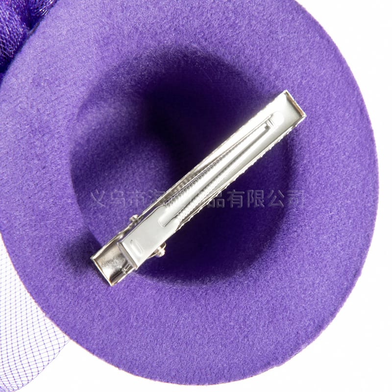 Small Topper Headwear Cheongsam Accessories Bridal Hair Accessories Topper Hat Accessories Hairband Hairpin Retro French Cross-border Amazon