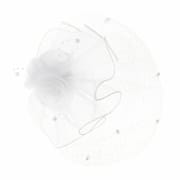 Cross-border bridal gauze headdress veil hair accessories wedding fashion cross-border supply feather hat hairband hair clip