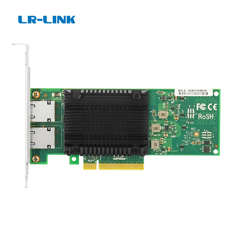 LR-LINK LRES1012PT PCIe X8 Dual-port 10G Copper Ethernet Network Adapter