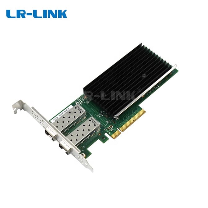 LR-LINK New Original PCIe X8 Dual-port 10G SFP+ Ethernet Network Adapter