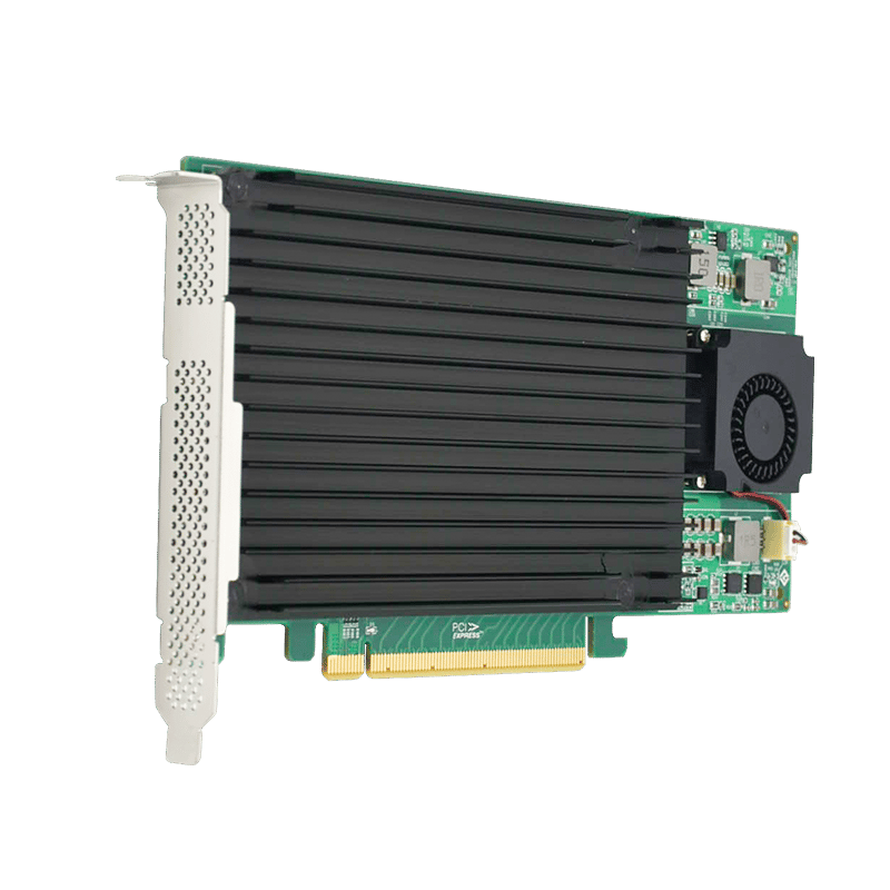 LINKREAL Factory LRNV9547-4I Quad PCIe 3.0 X16 M.2 NVMe SSD Switch Controller Adapter Card