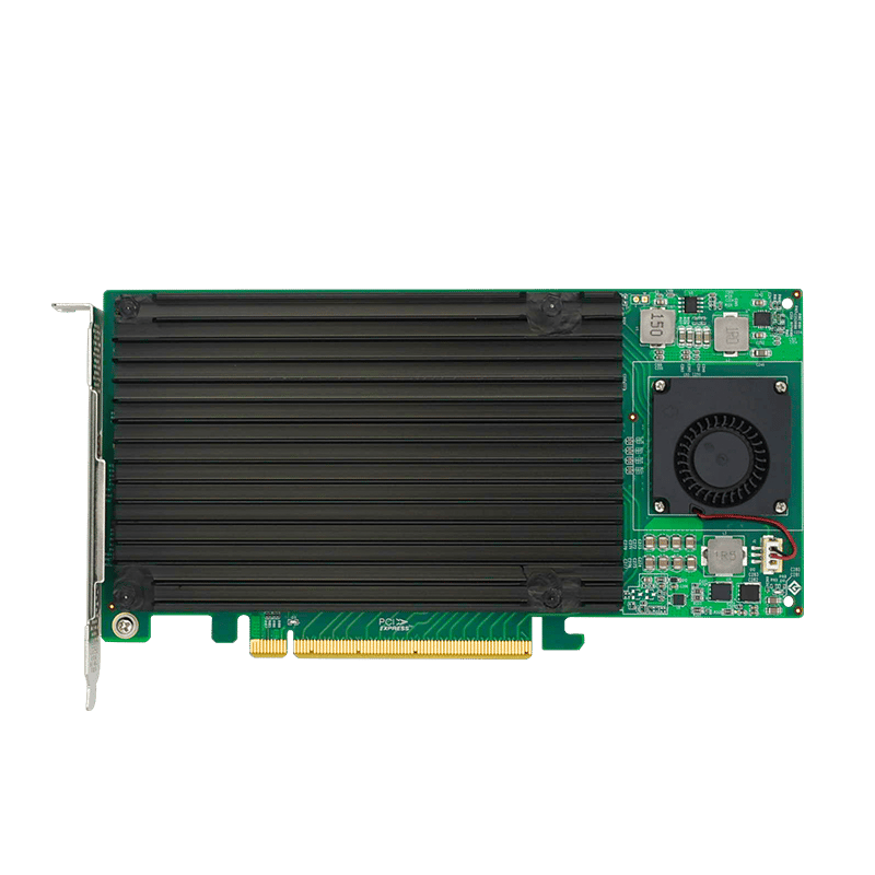 LINKREAL Factory LRNV9547-4I Quad PCIe 3.0 X16 M.2 NVMe SSD Switch Controller Adapter Card
