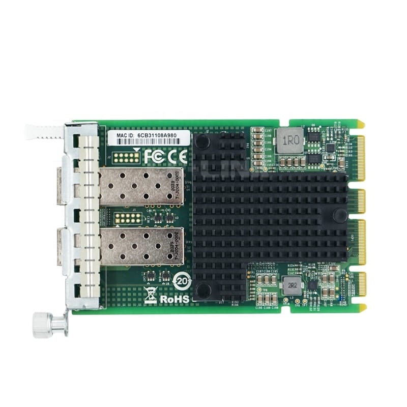 LRES3012PF-OCP OCP 3.0 Dual-port Mezzanine 10G SFP+ Ethernet Network Adapter (Intel 82599)