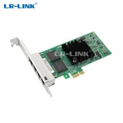 LREC9224PT Intel I350 Gigabit Ethernet Desktop Adapter PCI-E 4xrj45 Port Lan Card