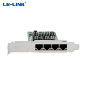 LREC9224PT Intel I350 Gigabit Ethernet Desktop Adapter PCI-E 4xrj45 Port Lan Card