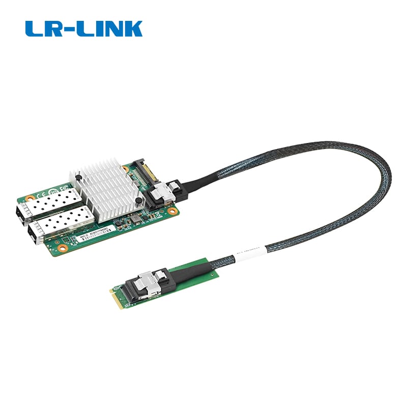 10G M.2 Fiber Mellanox x3 2 Fiber Port LRES2130PF-2SFP+ Network Interface Card