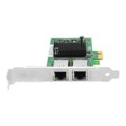 LRLINK Dual Port RJ45 Gigabit Sever Adapter 1000mbps Ethernet PCIe Network Interface Cards Based Intel I350 Chipset