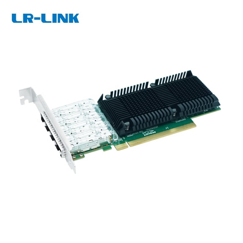LR-LINK BRAND LRES1023PF-4SFP28 PCIe Network Adapter Quad-port 25G Fiber Optic Network Card