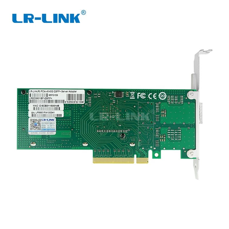 LR-LINK PCIe V3.0 X8 Single-port 40 Gigabit Server Ethernet Adapter