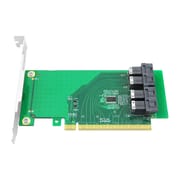 Linkreal LRNV93NF 4 Ports U.2 to PCIe X16 Bifurcation Controller Card