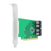 Linkreal LRNV93NF 4 Ports U.2 to PCIe X16 Bifurcation Controller Card