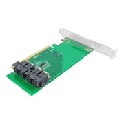 Linkreal LRNV93NF 4 Ports U.2 to PCIe X16 Bifurcation Controller Card
