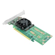 PCIe 3.0 X16 to Quad M.2 NVMe Switch Adapter