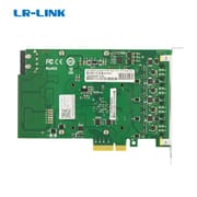 LR-LINK LRES2004PT-POE PCIe X4 Quad-port 802.3at PoE+ Gigabit Vision Frame Grabber Card