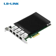 LR-LINK LRES2004PT-POE PCIe X4 Quad-port 802.3at PoE+ Gigabit Vision Frame Grabber Card