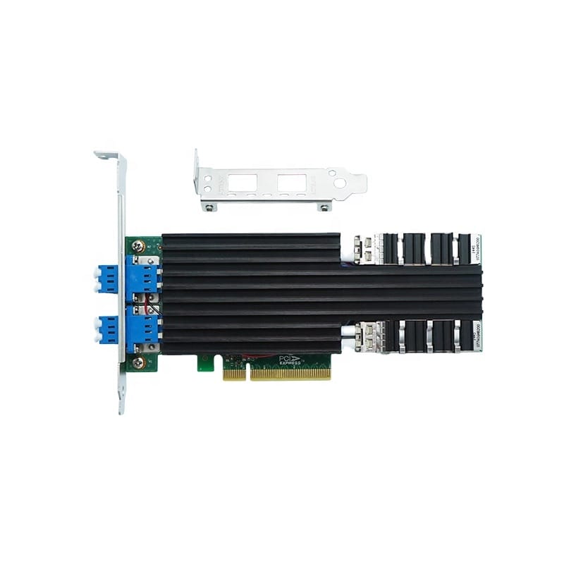 LR-LINK LRES1022PF-BP-LR PCIe X8 Dual-port 10G Single-mode Single-channel Bypass Ethernet Card