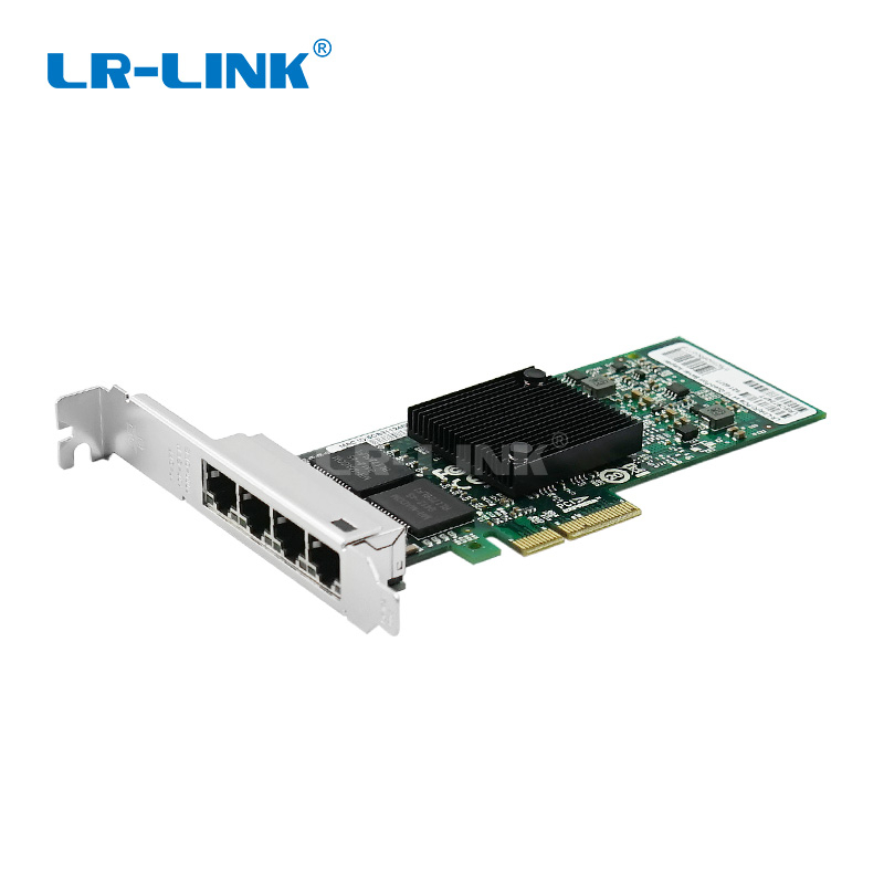 LREC9724PT LR-LINK Brand Intel I350-T4 1gb 4-Port PCI-Express Network ...