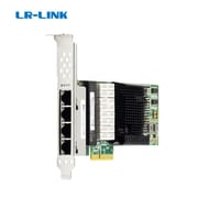 LR-LINK LRES8001PT-BP PCIe X4 Quad-Port Copper Gigabit Dual Bypass Ethernet Network Adapter
