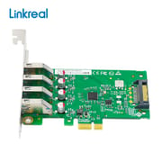 Linkreal LRSU9A71-4A 4 Port PCIe X1 USB3.0 5Gb Adapter
