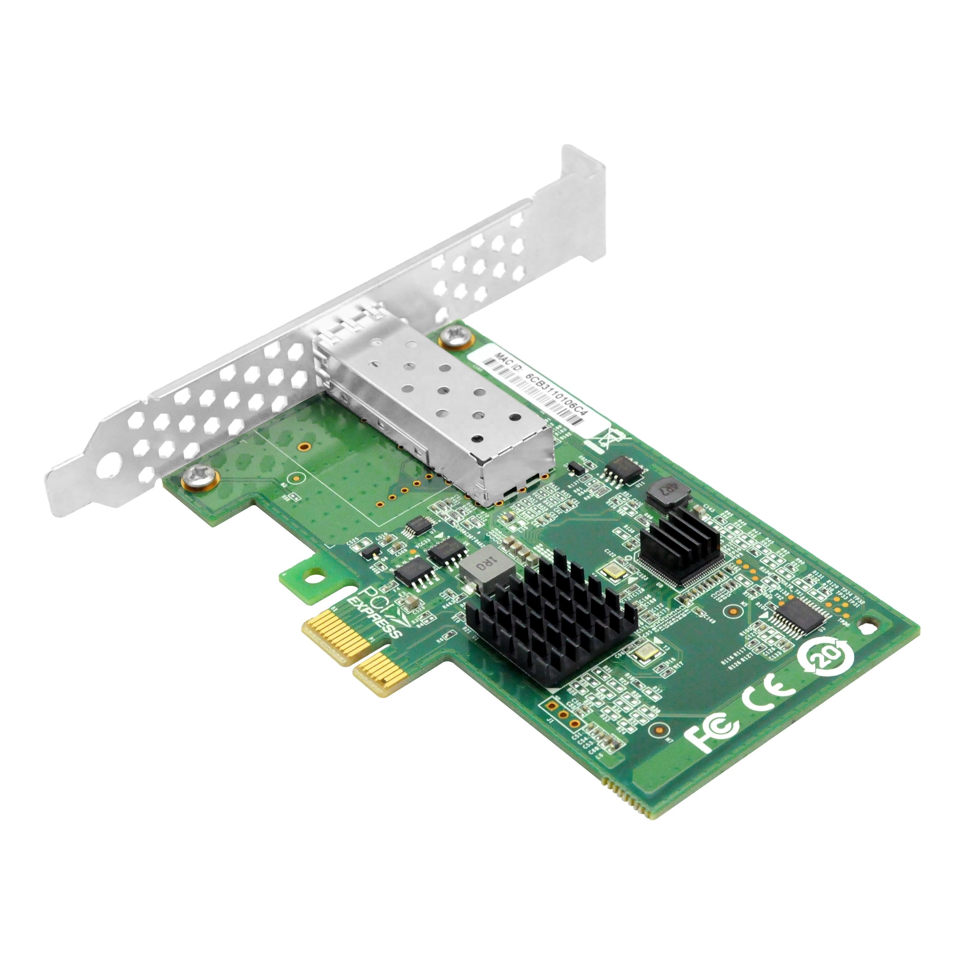 2022 Hot Sale Lrlink LRES2026PF-SFP Network Interface Card Single Port SFP Port Nic Network Card