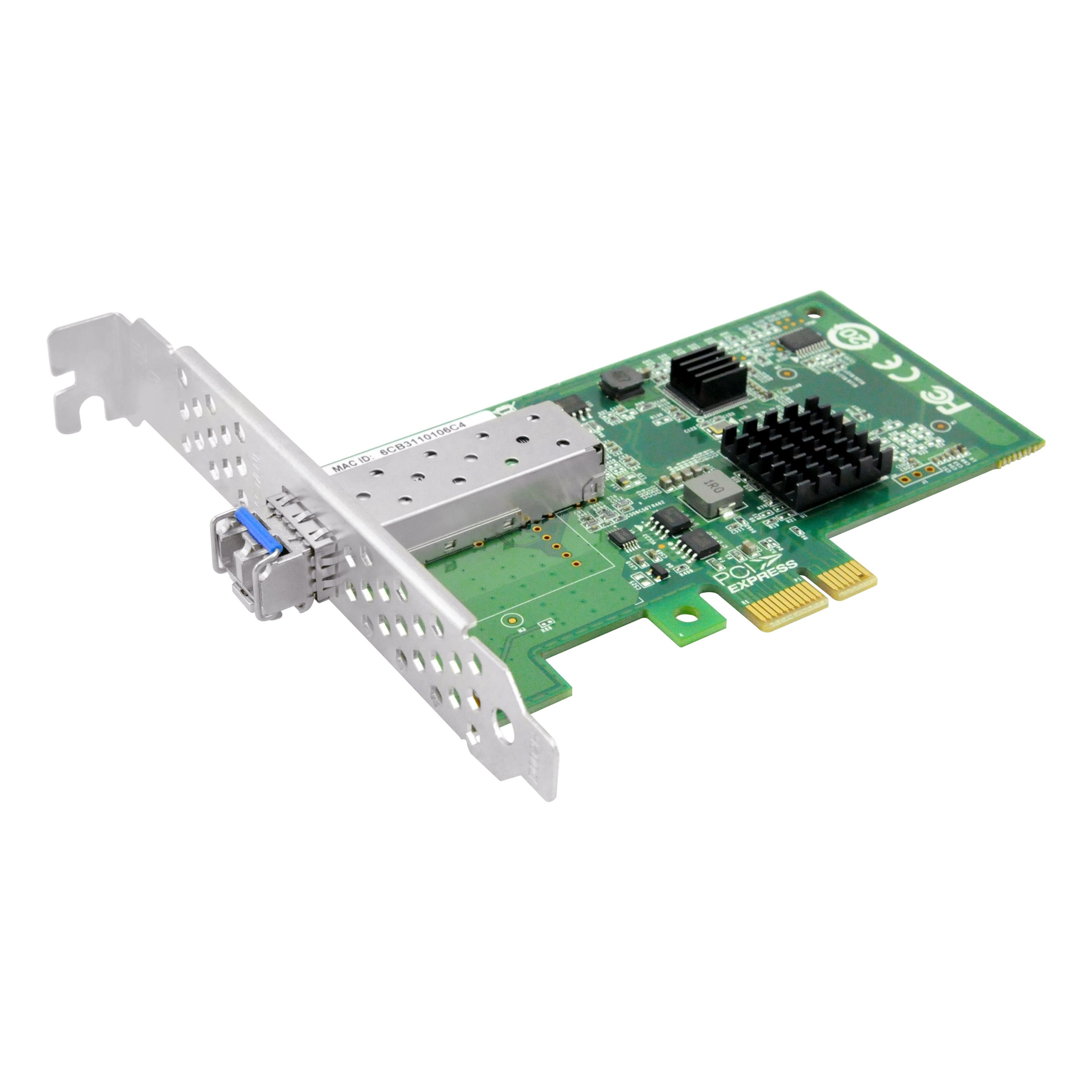 2022 Hot Sale Lrlink LRES2026PF-SFP Network Interface Card Single Port SFP Port Nic Network Card