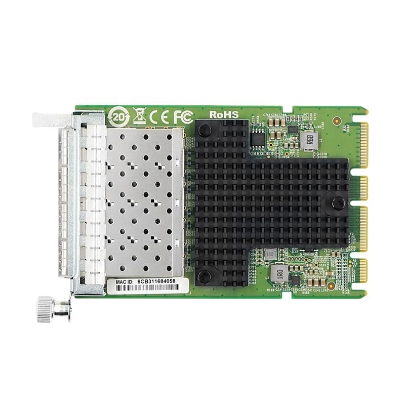 LR-LINK LRES3007PF-OCP  Quad-port OCP3.0 10G SFP+ Mezzanine Ethernet Network Adapter