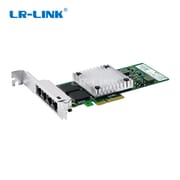LR-LINK LREC9714HT PCI Express X4 Gigabit Quad Ports Copper 10/100/1000Mbps 4 RJ45 Ports 1000Base-T Network Adapter
