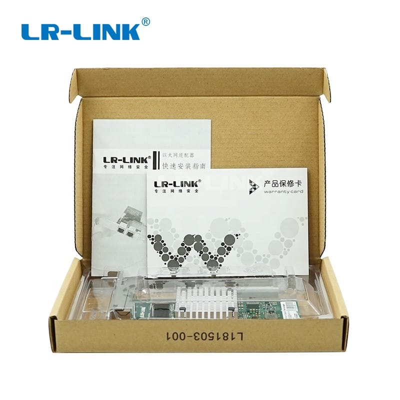 LR-LINK LREC9714HT PCI Express X4 Gigabit Quad Ports Copper 10/100/1000Mbps 4 RJ45 Ports 1000Base-T Network Adapter