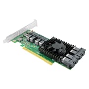 PCIe 3.0 X16 to 8-Port SFF-8643 NVMe Adapter Card