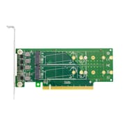 Linkreal PCIe X16 to 4 Port M.2 NVMe SSD Adapter