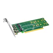 Linkreal PCIe X16 to 4 Port M.2 NVMe SSD Adapter