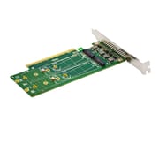 Linkreal PCIe X16 to 4 Port M.2 NVMe SSD Adapter